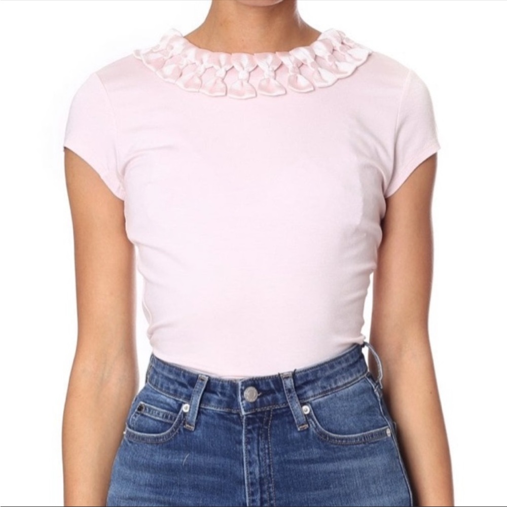 Ted Baker Light Pink Short Sleeve Top